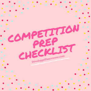 Competiton Preparation Checklist